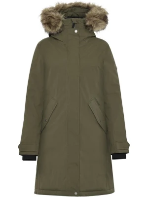 Parka Didriksons ciemnozielony