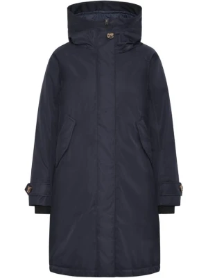 Parka Didriksons granatowy