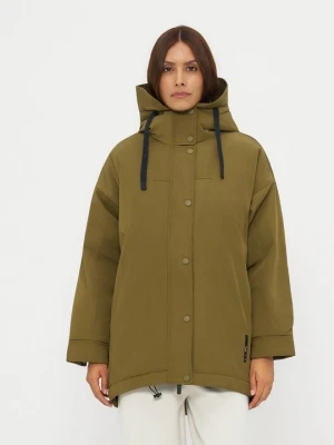 Parka ECOALF oliwkowy