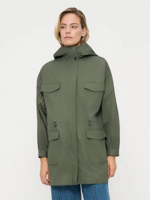 Parka Emporio Armani zielony