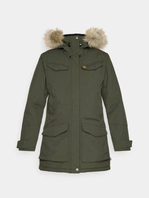 Parka Fjällräven ciemnozielony
