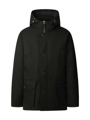 Parka Hackett London ciemnozielony