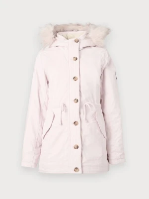 Parka Hollister Co. jasnoróżowy