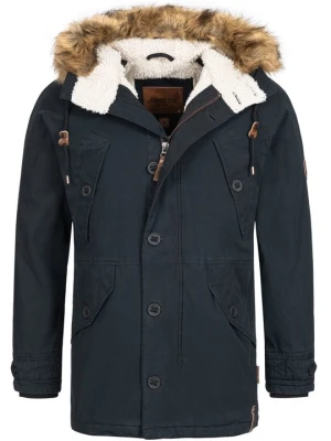Parka INDICODE czarny