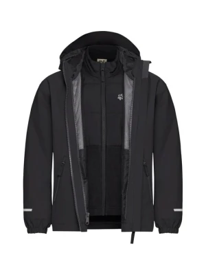 Parka Jack Wolfskin czarny