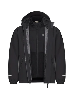 Parka Jack Wolfskin czarny