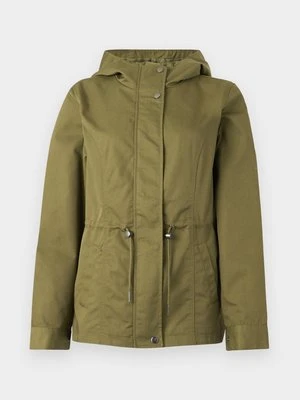 Parka JDY ciemnozielony