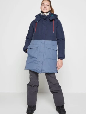 Parka Kari Traa granatowy