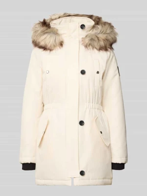 Parka kroju shaped fit z naszywką z logo model ‘IRIS’ Only