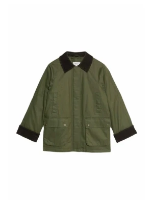 Parka Marks & Spencer zielony