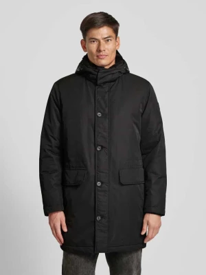 Parka męska JOOP! Collection;Prosty krój;Kaptur z tunelem;Model ‘Moratos’;Kieszenie z patką;Zapięcie na guzik;Ozdobne szwy;Długość tyłu w rozmiarze 50: 91 cm;Sz