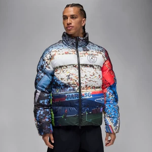 Parka męska Paris Saint-Germain - Czerń Nike