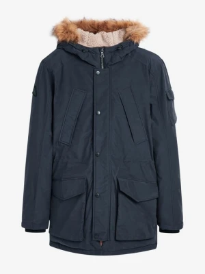 Parka Next niebieski