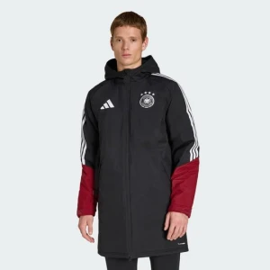 Parka Niemcy 26 Tiro Stadium Adidas czarny