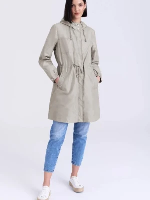 Parka o długości do kolan, beżowa Greenpoint