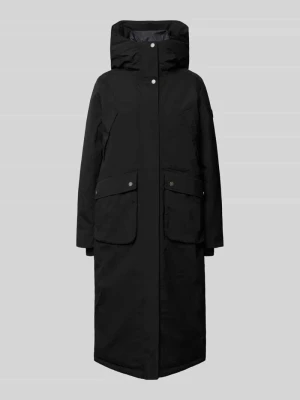 Parka o kroju regular fit z kapturem model 'Melody' Didriksons Czarny