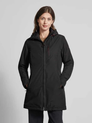 Parka o kroju regular fit z kieszenią zapinaną na zamek błyskawiczny model ‘WESTWIND’ Wellensteyn