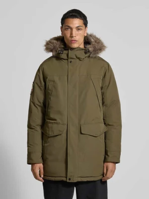 Parka o kroju regular fit z kieszeniami z patką model ‘Everest’ Superdry