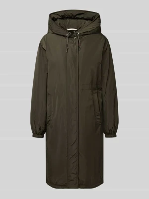 parka o kroju regular fit z kołnierzem z kapturem Marc O'Polo Oliwkowy