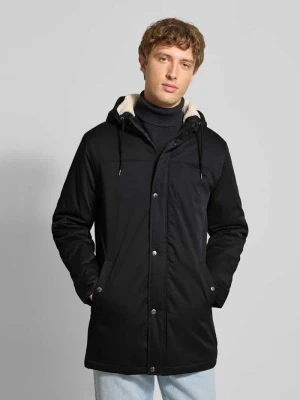 Parka o kroju regular fit z obszyciem z imitacji futra w kapturze model ‘ALEXANDER’ Only & Sons