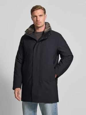 Parka o kroju regular fit z odpinanym kołnierzem z imitacji futra Strellson