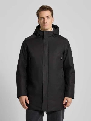 Parka o kroju regular fit z wodoodpornego materiału model ‘HEXATECH’ BOSS Green