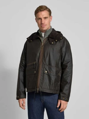 Parka o kroju regular fit z woskowanej bawełny model ‘RE-ENIGNEERED’ Barbour