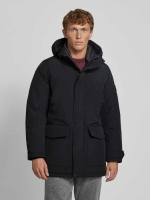 Parka o kroju regular fit z wypełnieniem puchem i pierzem model ‘ROCKIE’ Tommy Hilfiger