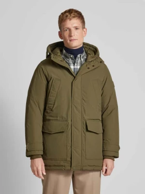 Parka o kroju regular fit z wypełnieniem puchem i pierzem model ‘ROCKIE’ Tommy Hilfiger
