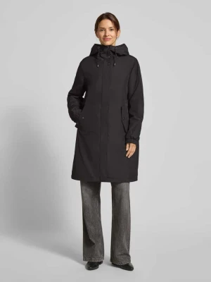 Parka o kroju relaxed fit z kapturem Christian Berg Woman Selection