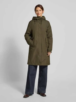 Parka o kroju relaxed fit z kapturem Christian Berg Woman Selection