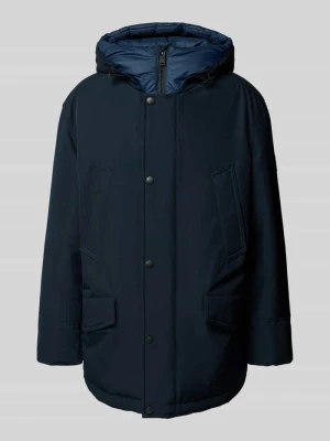 Parka o kroju relaxed fit z kapturem model ‘OSIASS1’ Boss Orange