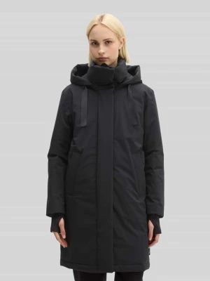 parka o kroju relaxed fit z kołnierzem z kapturem Marc O'Polo Czarny