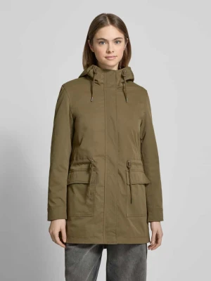 Parka o kroju shaped fit z troczkiem model ‘LOUISE’ Only