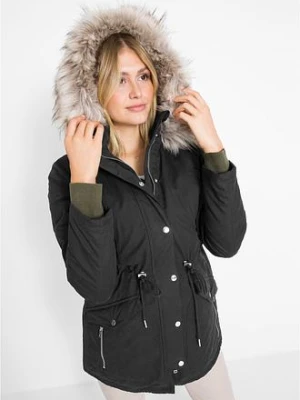 Parka ocieplana na podszewce bonprix