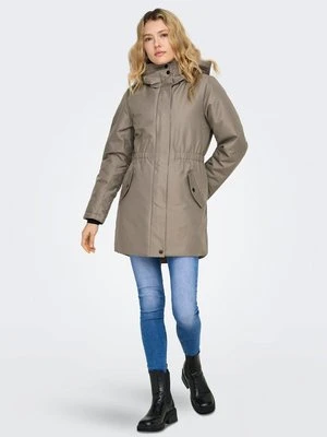 Parka Only brązowy