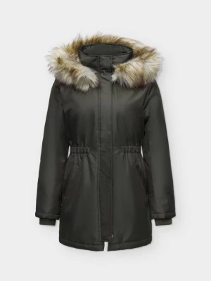 Parka Only brązowy