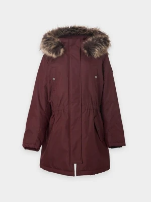 Parka ONLY Carmakoma ciemnobrązowy