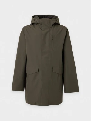 Parka Only & Sons ciemnozielony