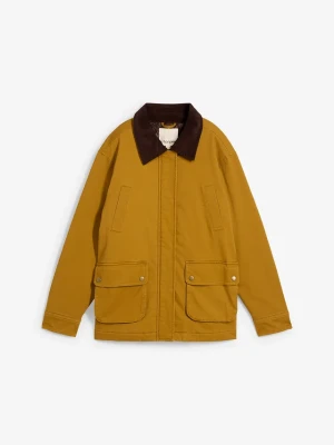 Parka oversize BonPrix brązowy