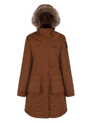 Parka Regatta brązowy