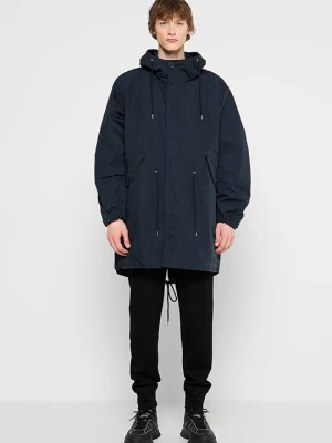 Parka Sandro granatowy