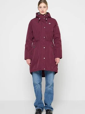 Parka SCHMUDDELWEDDA ciemnoczerwony