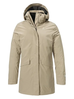 Parka Schöffel brązowy