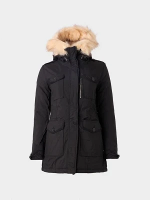 Parka Schott czarny