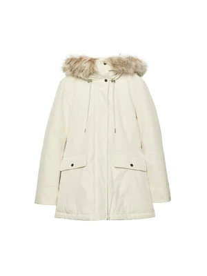 Parka Stradivarius beżowy