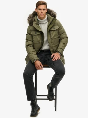 Parka Superdry zielony