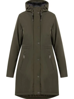 Parka usha ciemnozielony