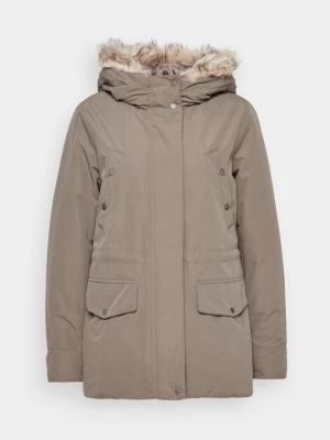 Parka Vero Moda brązowy