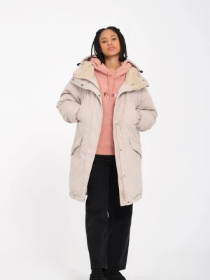 Parka Volcom beżowy
